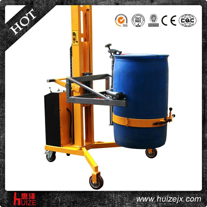 半電動(dòng)油桶車（直角腿，夾鐵桶翻轉(zhuǎn)）3